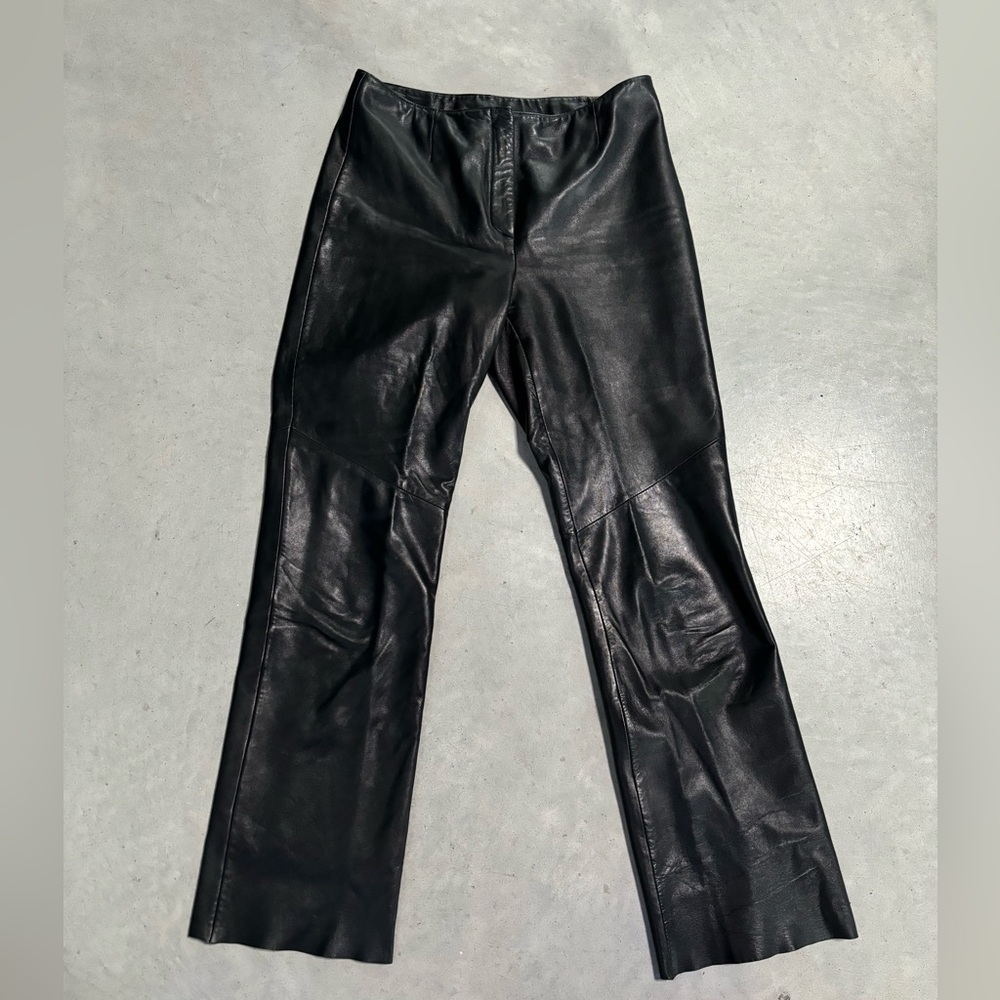 Genuine Vintage Leather Pants Y2K